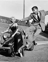 Sammy Davis, Jr with Marilyn Monroe