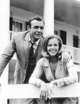 Sean Connery and Honor Blackman - 1964