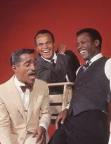 Sammy Davis Jr., Harry Belafonte and Sidney Poitier photographed by Philippe Halsman for Life magazine 1966