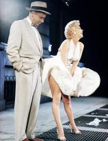 Tom Ewell and Marilyn Monroe in The Seven Year Itch, 1955