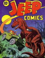 Jeep Comics 3 (1948) cover by L. B. Cole