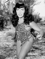 Bettie Page photographed by Bunny Yeager, 1954