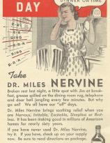 Vintage ad for womens problems in 1940