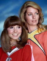 Deidre Hall and Judy Strangis as Electra Woman and Dyna Girl, The Krofft Supershow (1976-78)