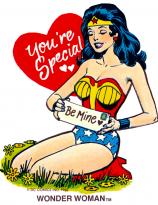 Wonder Woman Valentine 1980