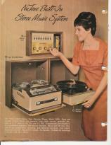 1966 NuTone Built-In Stereo Music System