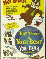 One-sheet movie poster from Hanna-Barberas Hey There, Its Yogi Bear (1964)