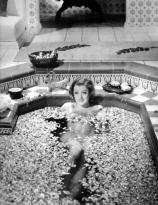Myrna Loy in the tub, 1933