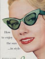 Vintage Ray-Ban sunglasses ad