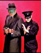 Van Williams and Bruce Lee as The Green Hornet and Kato