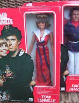 MEGO 1977 CAPTAIN and TENNILLE Dolls