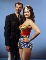 Lyle Waggoner and Lynda Carter in Wonder Woman