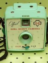 Vintage Girl Scout Camera, 1950s