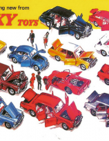 1950s Dinky Toys advertisement postcard