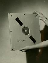 Univac 9000 Series disk cartridge prototype with a 2.2 MB capacity - 1966