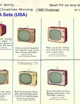 1960 RCA portable TV ads