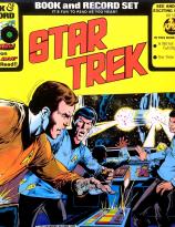 Star Trek book and record set - 1976