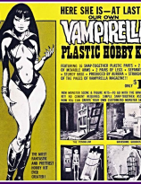 At Last! Vampirella Plastic Hobby Kit with separate bat