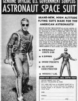 Astronaut Space Suit ad