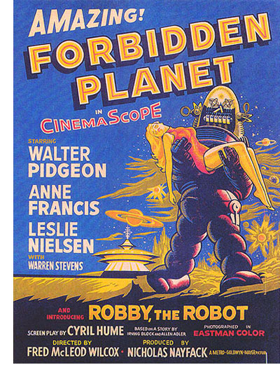 Forbidden Planet (1956) Walter Pidgeon / Anne Francis DVD NEW *SAME DAY  SHIPPING